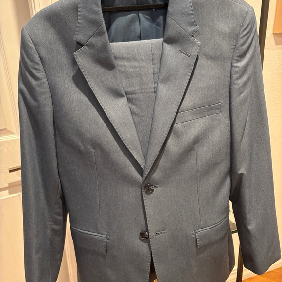 Suit Shop Men's Blue Suit - Picture 1 of 9